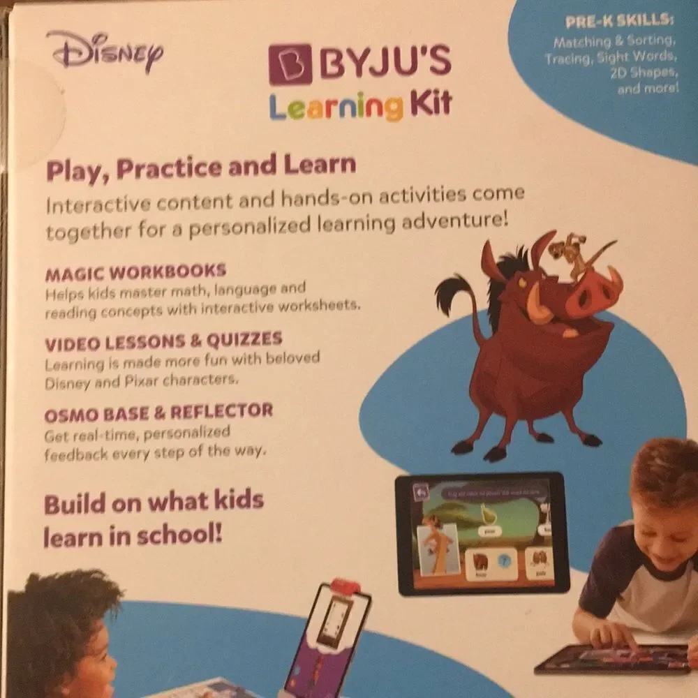 Disney Learning Kit Pre K